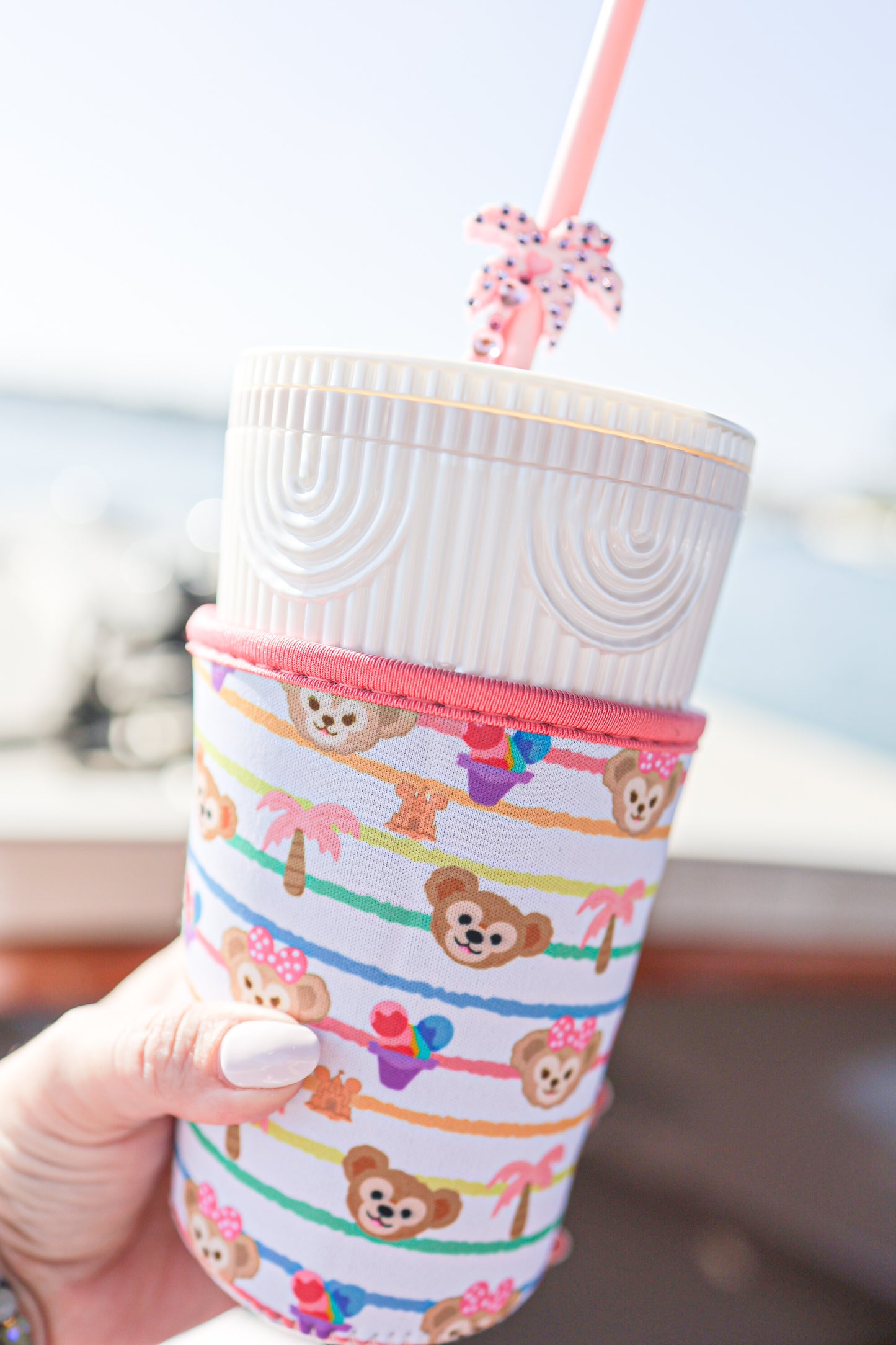 Summer vibes cup sleeve