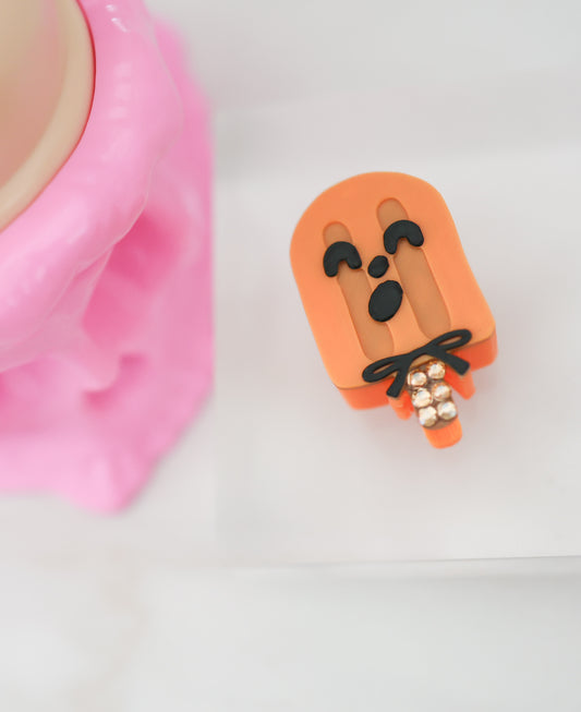 Pumpkin popcicle