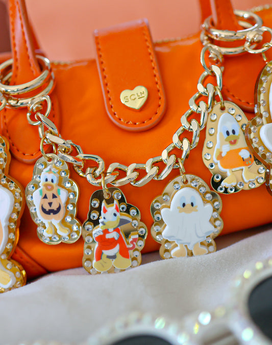 Mr Halloween duck bag chain