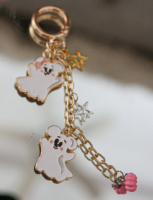 Cutie Ghost Charm Cluster