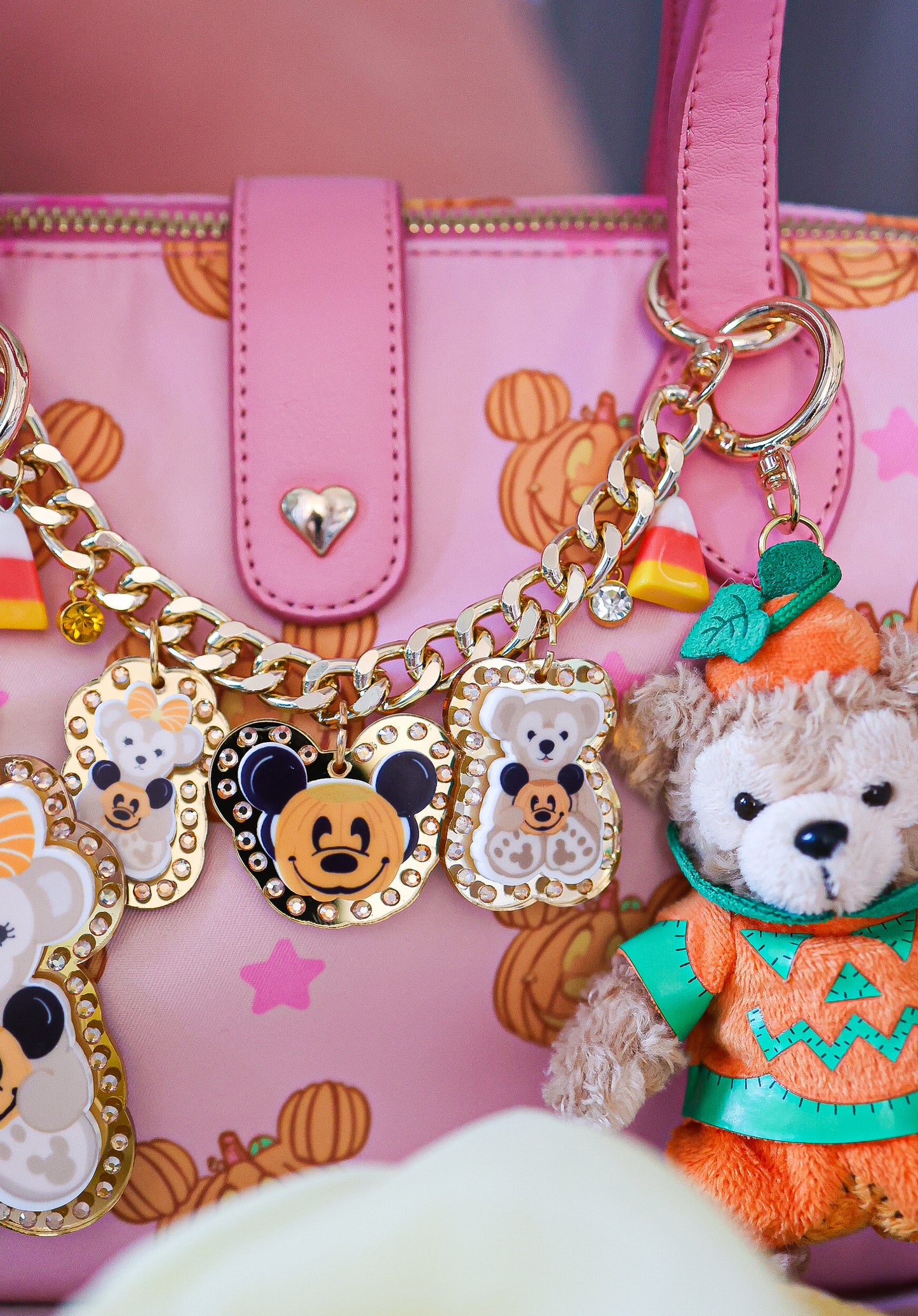 Beary cute trick or treat bag chain