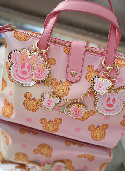 Starry pumpkin bundle pink edition- bag + 1 charm