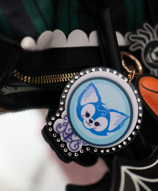 Foxy fortune teller bag charm