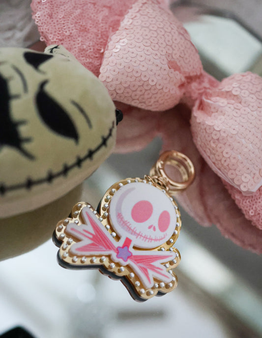 Pumpkin icon bag charm