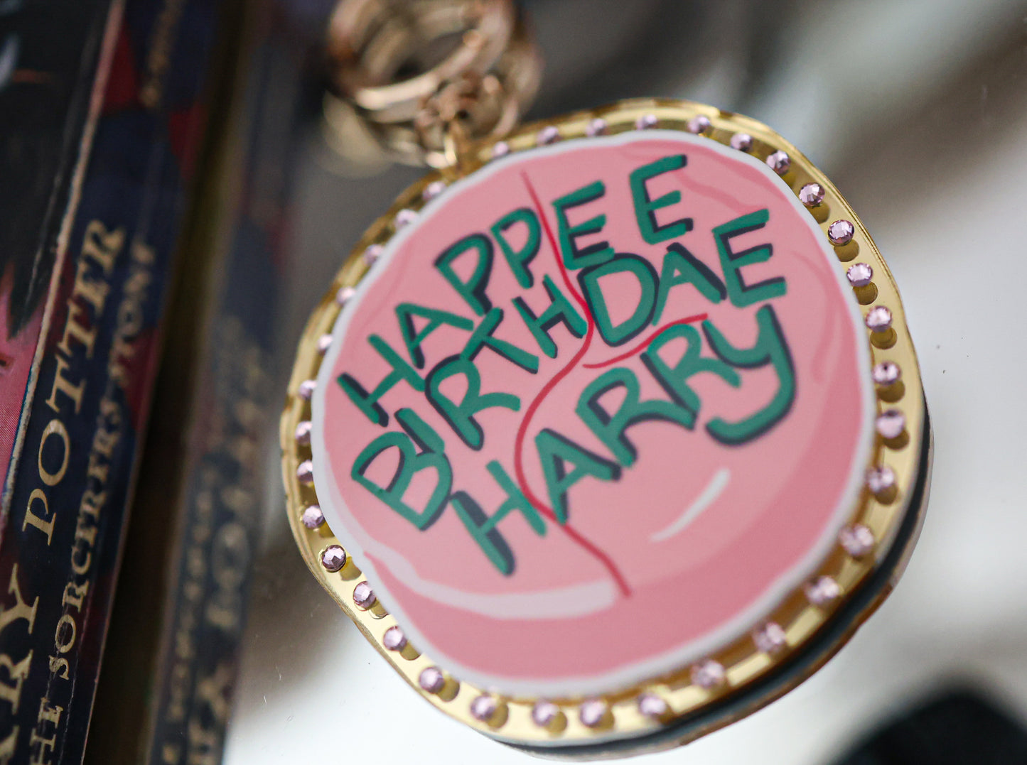 11th birthday cake bag charm