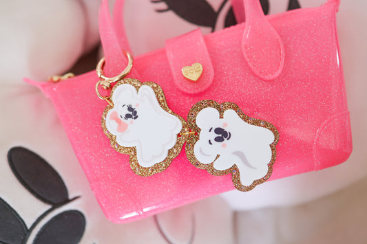 Mini ghostie bag charms