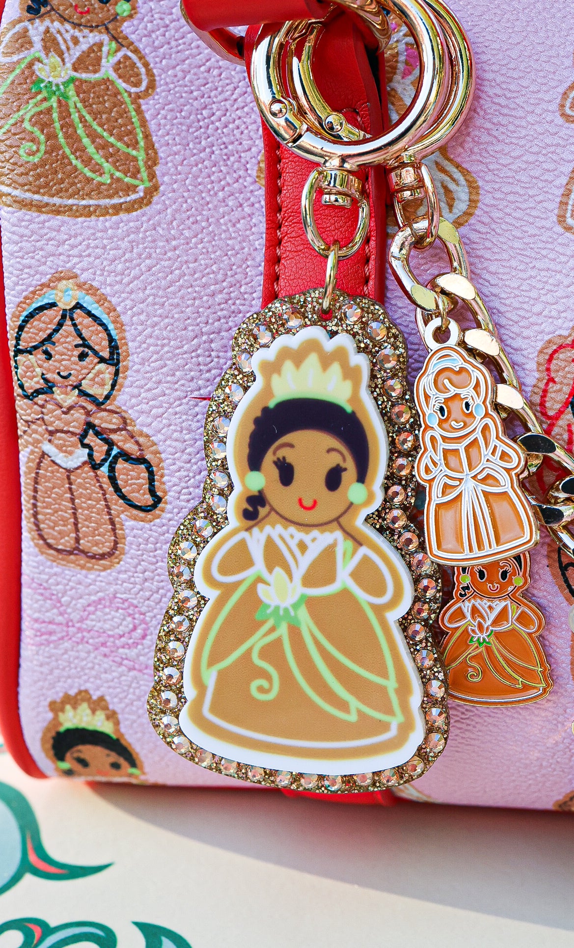 Bayou princess gingerbread bag charm