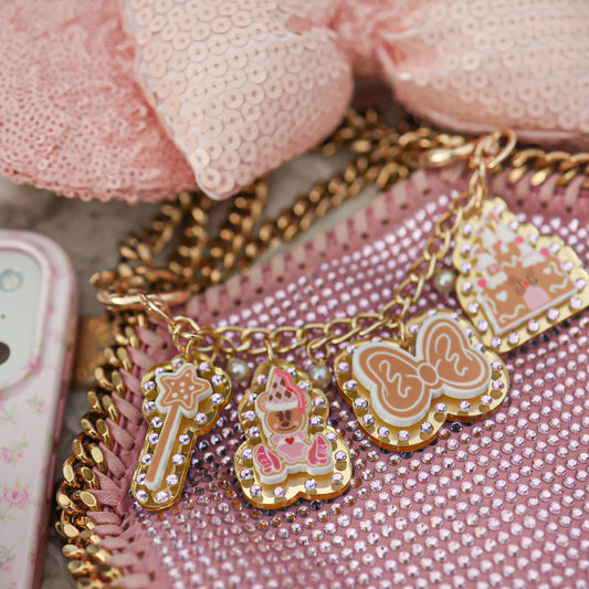 Princess perfect gingerbread bag chain