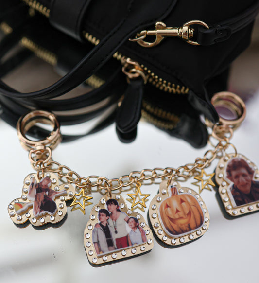 A millenial Halloween bag chain