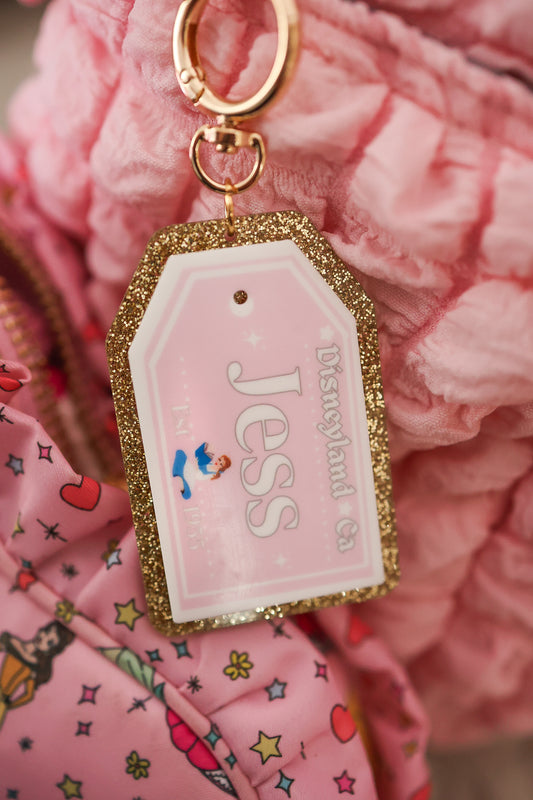 Custom royal bag charm