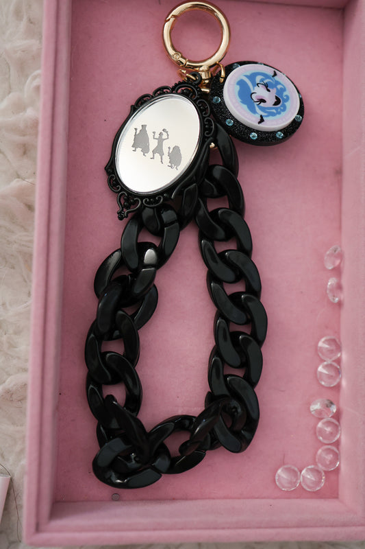 Haunted crew cell phone charm