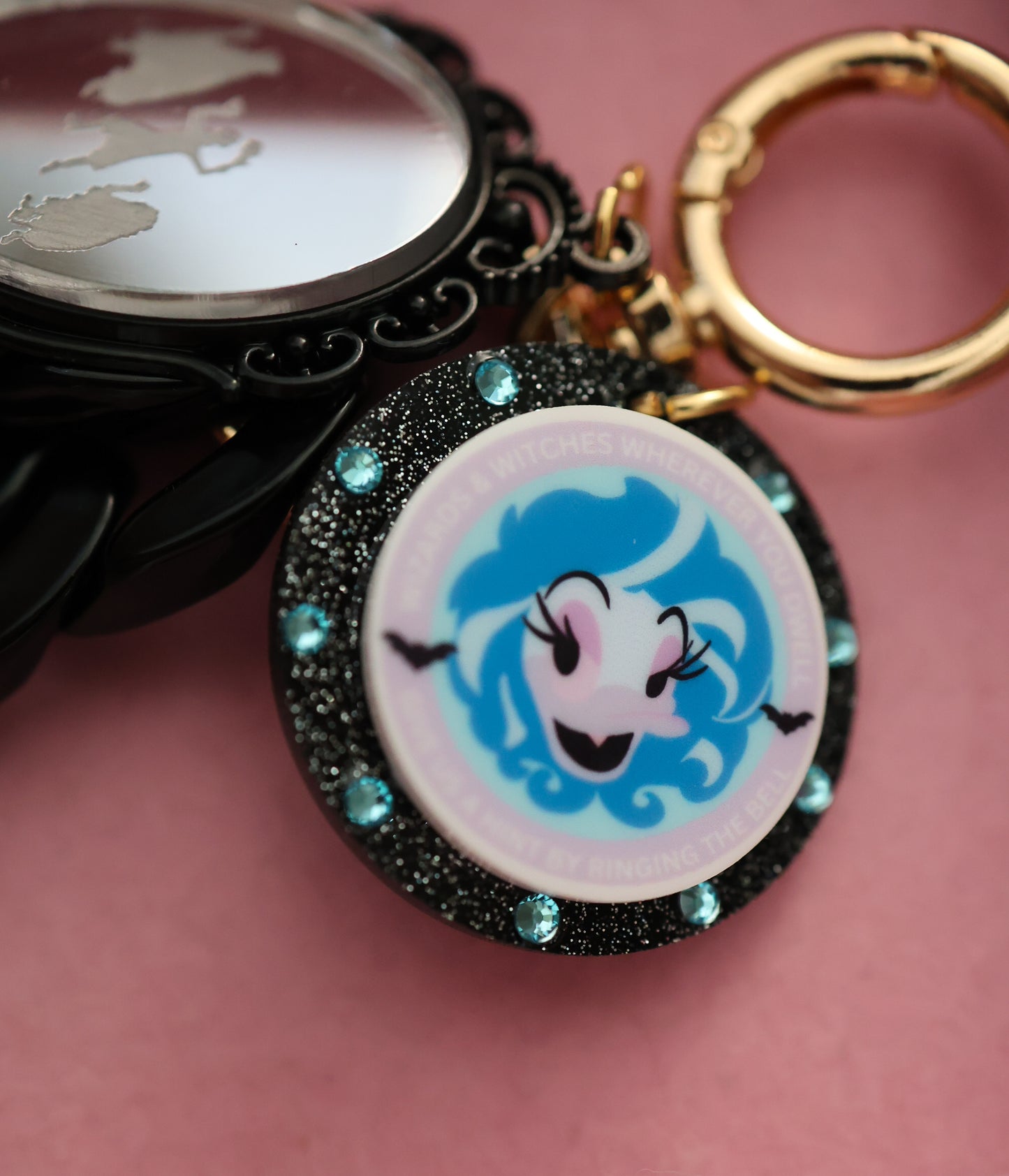 Haunted crew cell phone charm