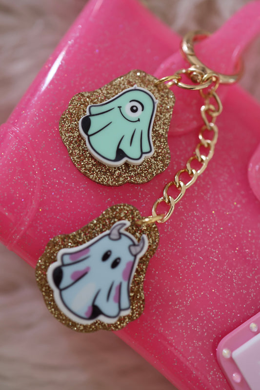Not so scary ghost duo bag charm