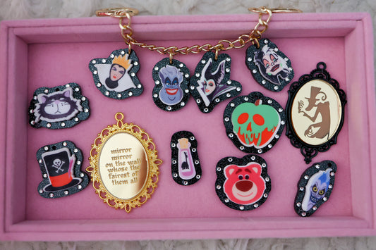 Wicked character mini charms