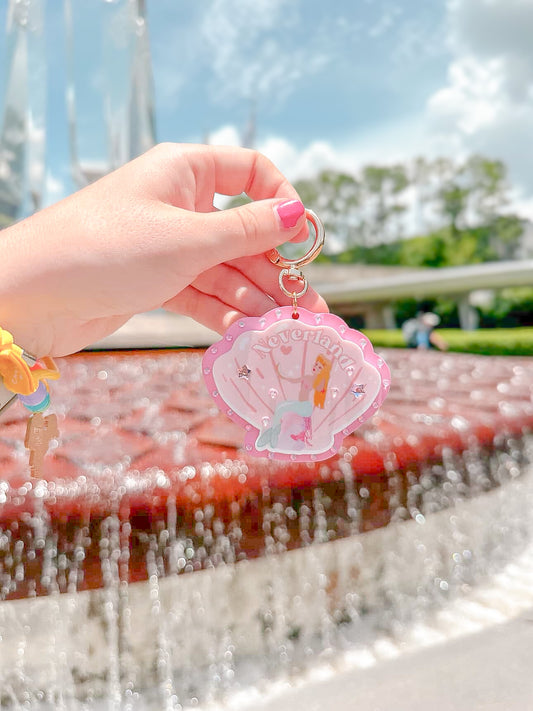 Mermaid vibes bag charm