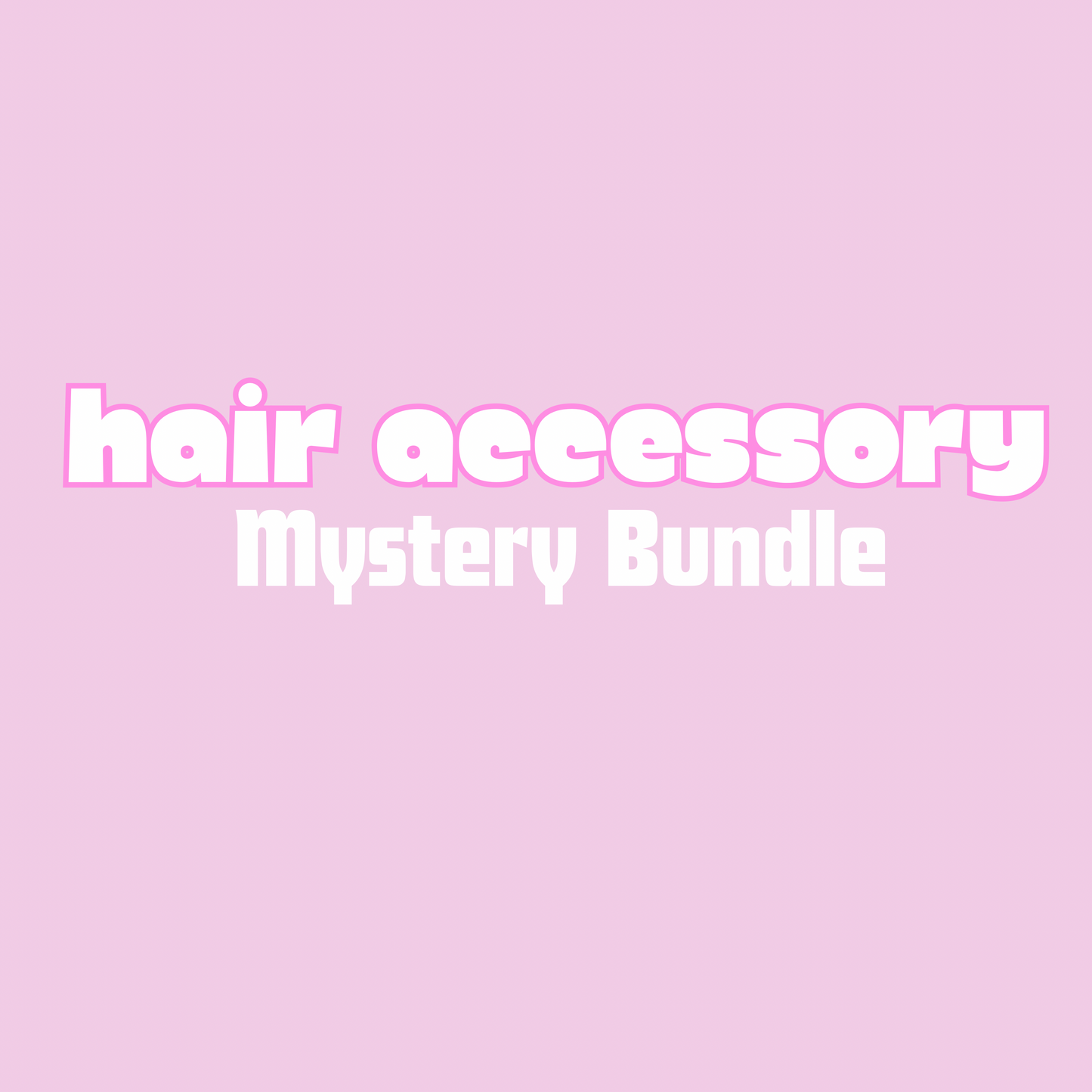 Hair accessory mystery bundle