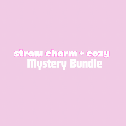 Straw charm + cozy mystery bundle