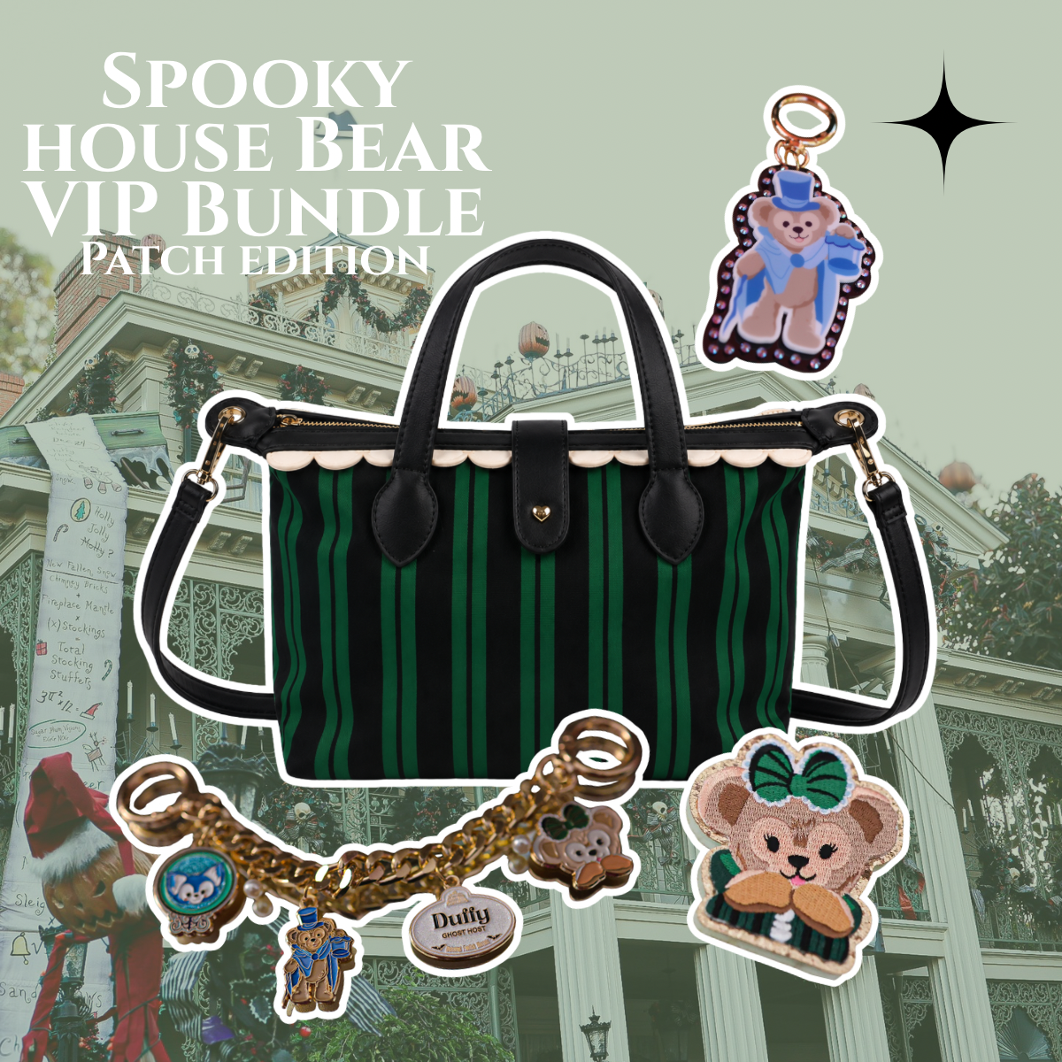 Spooky house bear vip bundle- patch edition