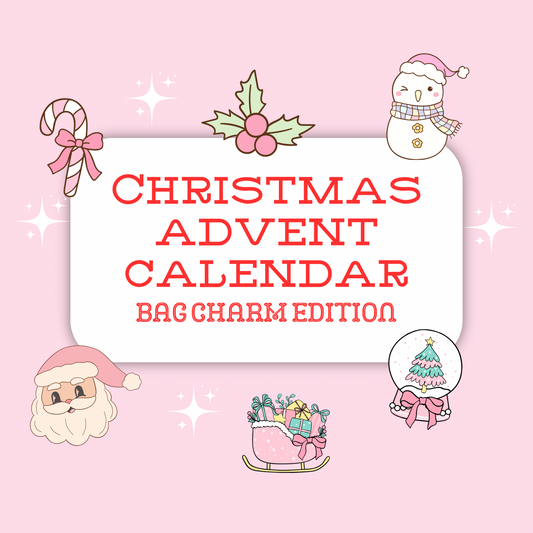 2025 Christmas advent calendar mini bag charm edition