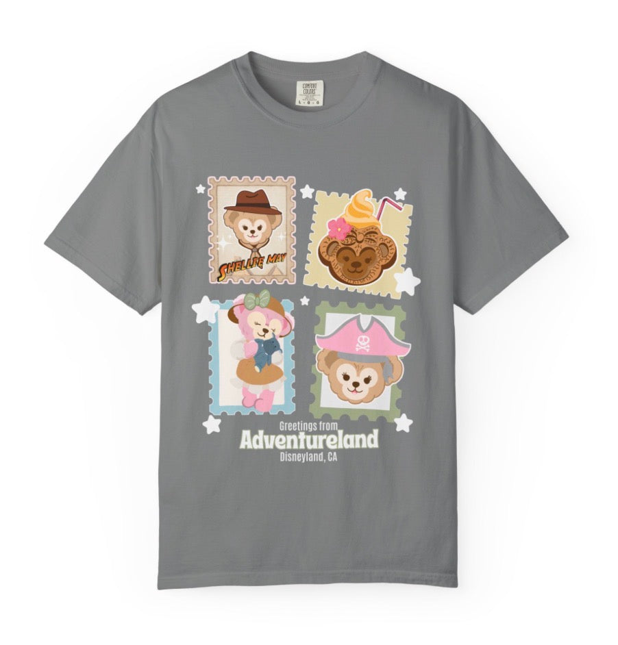 Adventure greetings t shirt
