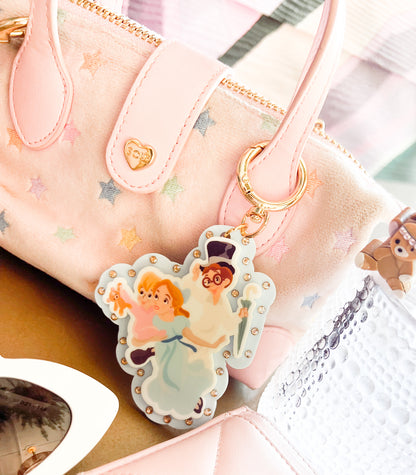 Happy thoughts bag charm