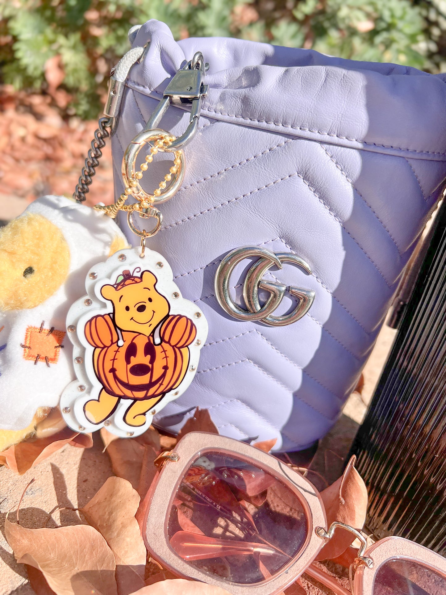 Silly ol trick or treater bag charm