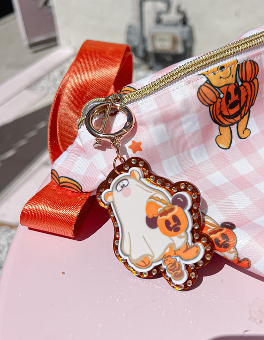 Bouncy boo bestie bag charm