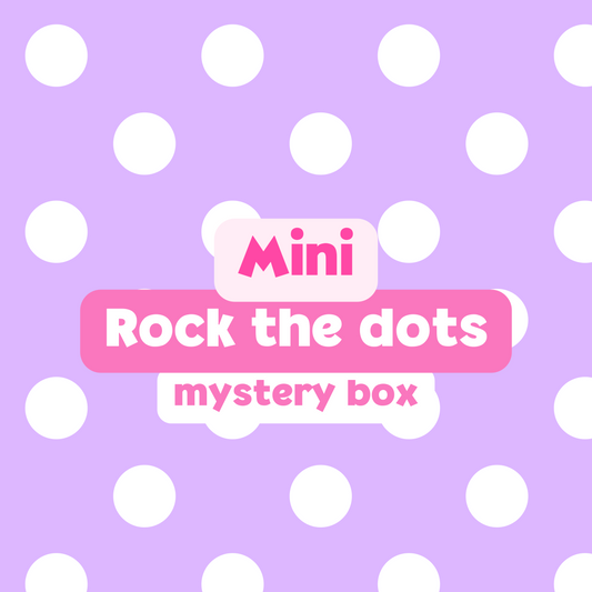 Mini polka dot mystery box